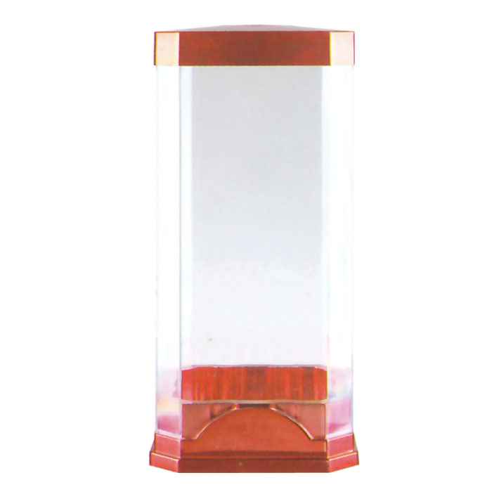 方(fang)八角(jiao)透明(ming)盒(紅(hong)色)  XYT…