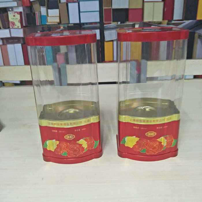 橢圓半(ban)亞克力(li)鐵盒