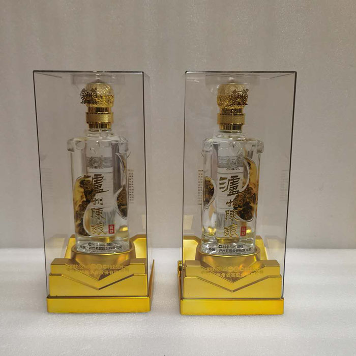 新款亞克(ke)力酒盒包(bao)裝電鍍U…